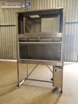 Cabine de fluxo laminar inox Trox Technik