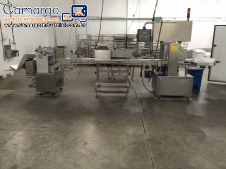 Linha para fabricação de empanadas